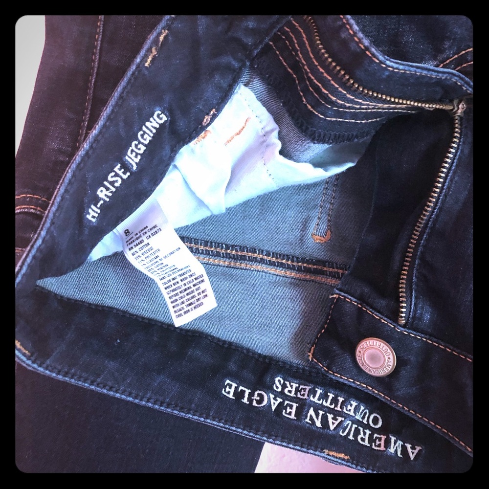American Eagle Hi-Rise Jegging, Size 8
